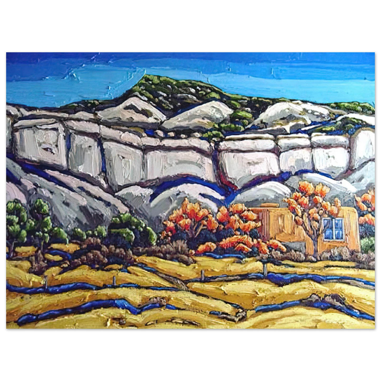 Georgia O'Keeffe - Ghost Ranch Painting Fine Art Poster