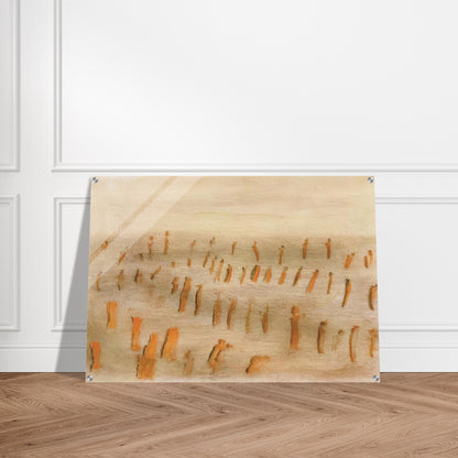 UNTITLED 3 - Henri Michaux Acrylic Print - 70x100 cm / 28x40″ inches | Henri Michaux Wall Art | Henri Michaux Prints
