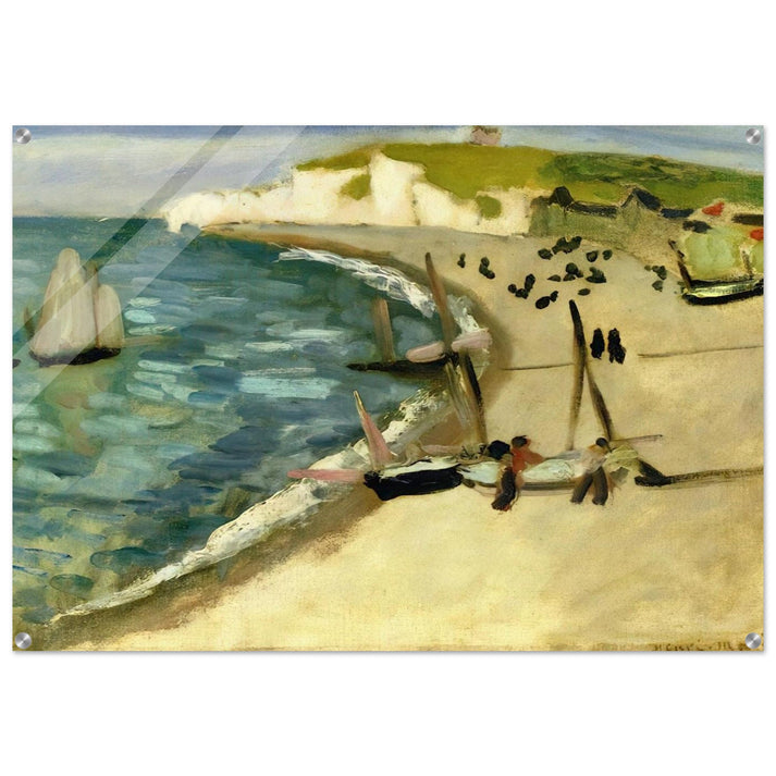 AHT AMONT CLIFFS AT ETRETAT 1920 - Henri Matisse Acrylic Print - 70x100 cm / 28x40″ inches