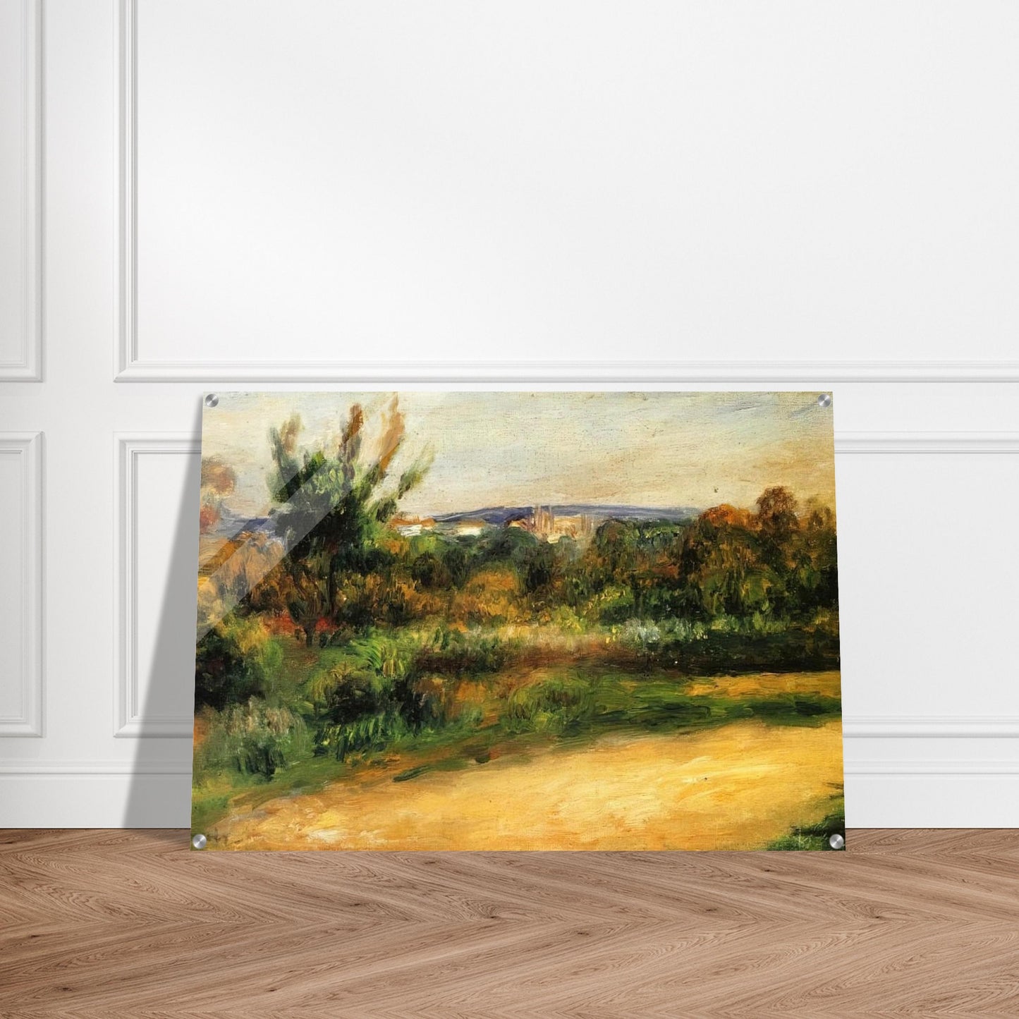 Midday Landscape - Pierre-Auguste Renoir Acrylic Print - 70x100 cm / 28x40″ inches