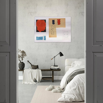 Tablet #91 - Ellsworth Kelly Brushed Aluminum Print - 70x100 cm / 28x40 inches | Ellsworth Kelly Aluminum Print | Ellsworth Kelly Prints