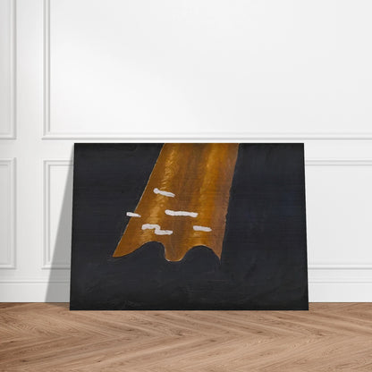 Untitled, No. 5 - 1951 - Forrest Bess Brushed Aluminum Print - 70x100 cm / 28x40 inches | Forrest Bess Aluminum Print | Forrest Bess Prints