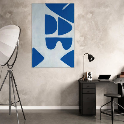 Berlin Blues 6 - 1966 - William Scott Art Prints - 100x150 cm / 40x60″ inches | William Scott Poster | William Scott Prints