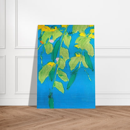 Summer Days - 2008 - Walasse Ting Brushed Aluminum Print - 70x100 cm / 28x40 inches | Walasse Ting Aluminum Print | Walasse Ting Prints