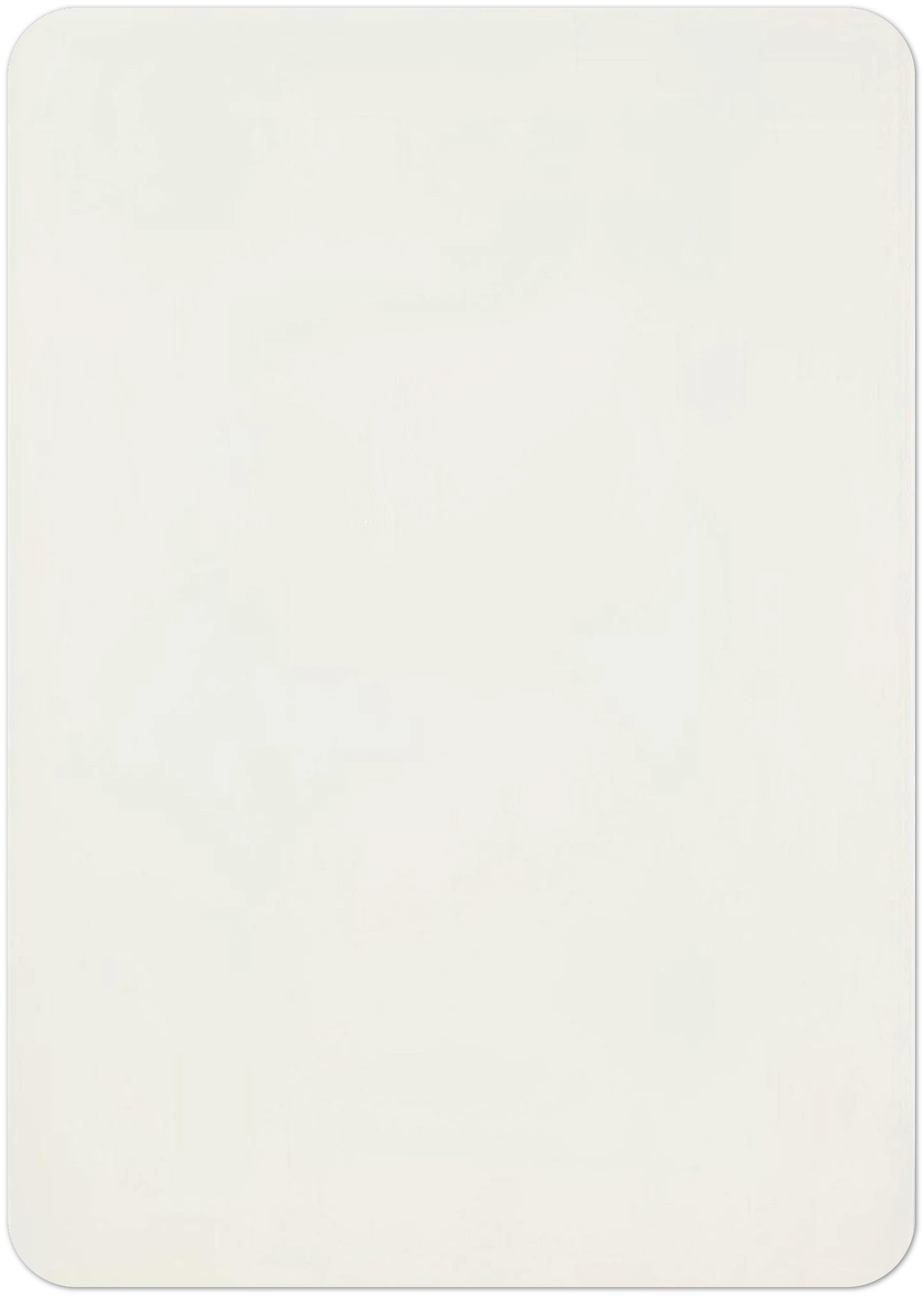 Attendant By Robert Ryman Pack of 10 Post Cards | Robert Ryman Post Cards | A6 (10.5 x 14.8 cm) - 4.1 x 5.8 inches