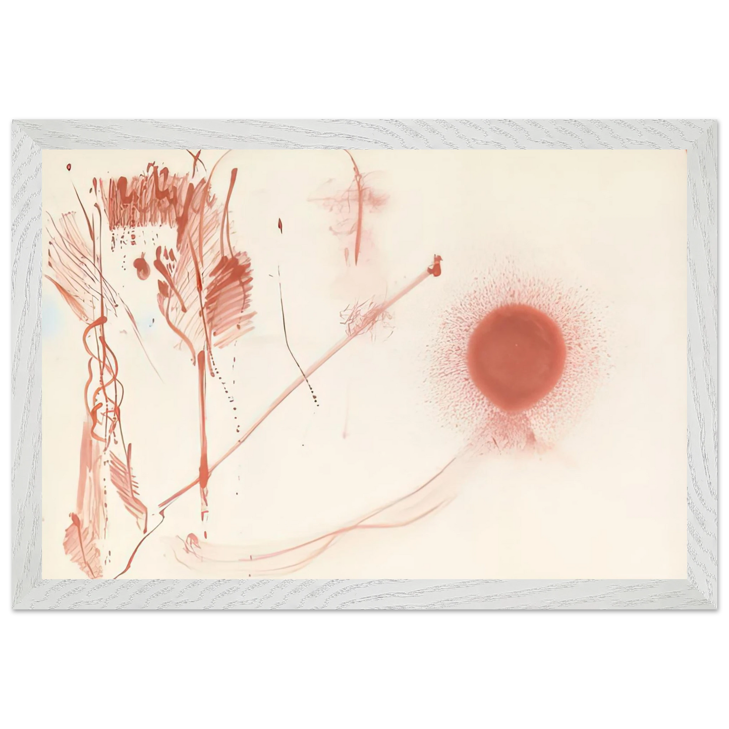 Helen Frankenthaler - Towards a New Climate, 1957- Wall Art - 28x40 inches / 70x70 cm - Canvas (Imperial)-canvas - -