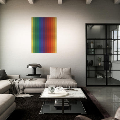 Spectrum IV - Ellsworth Kelly Brushed Aluminum Print - 70x100 cm / 28x40 inches | Ellsworth Kelly Aluminum Print | Ellsworth Kelly Prints