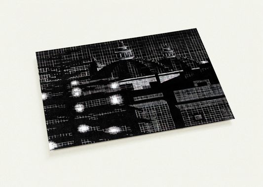 NOCTURNAL ROME 5 By MC Escher Pack of 10 Post Cards | MC Escher Post Cards | A6 (10.5 x 14.8 cm) - 4.1 x 5.8 inches