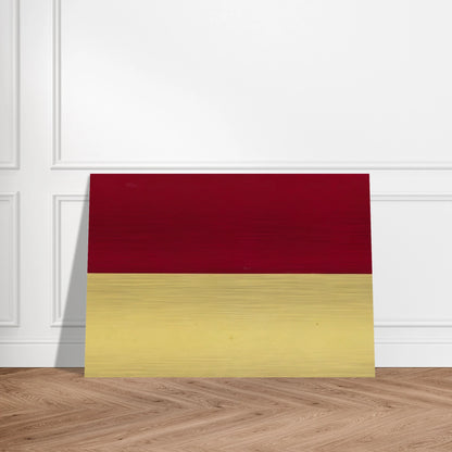 Red and Yellow - Ellsworth Kelly Brushed Aluminum Print - 70x100 cm / 28x40 inches | Ellsworth Kelly Aluminum Print | Ellsworth Kelly Prints