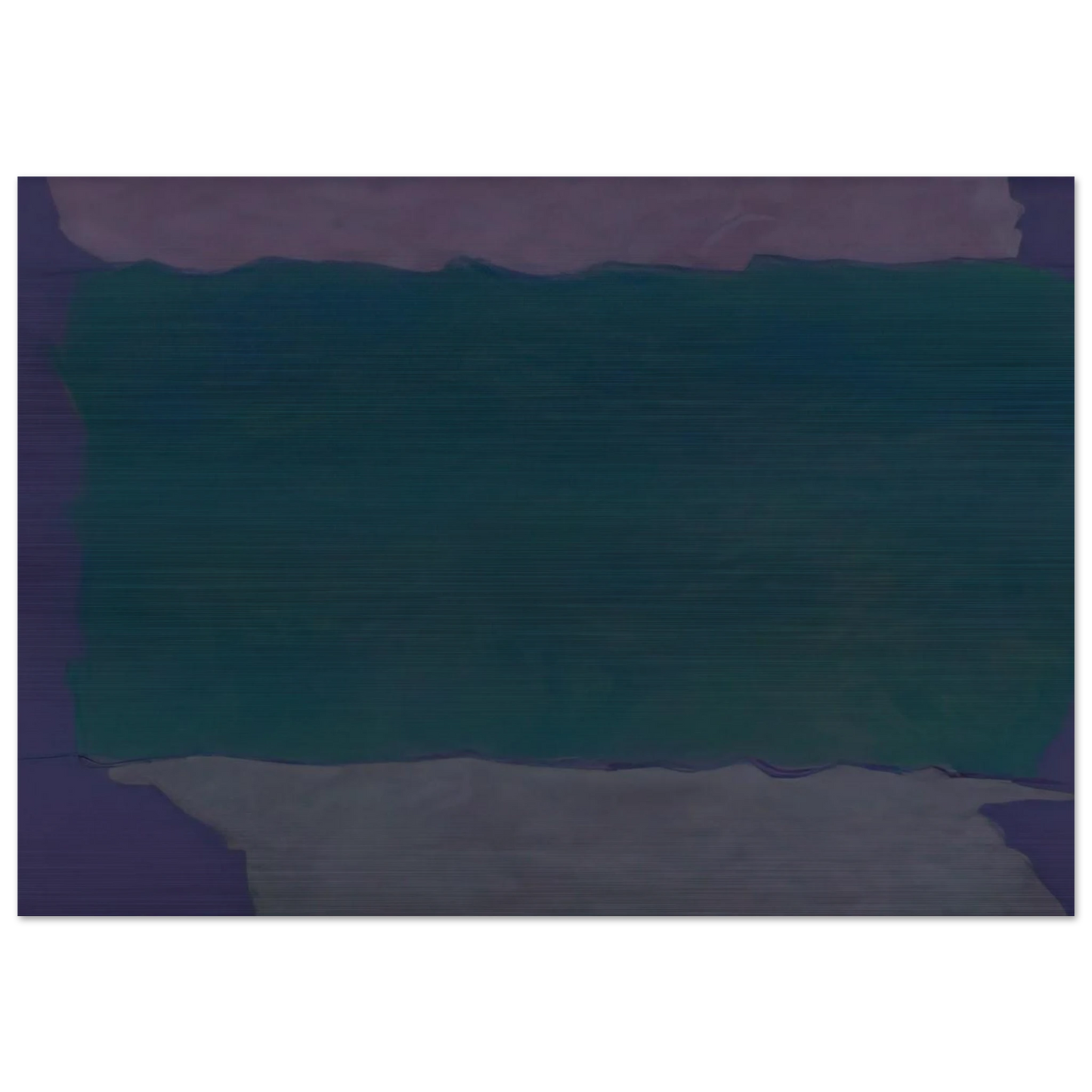 Infinity Field Lefkada Series - 1980 - Theodoros Stamos Brushed Aluminum Print - 70x100 cm / 28x40 inches | Theodoros Stamos Aluminum Print | Theodoros Stamos Prints
