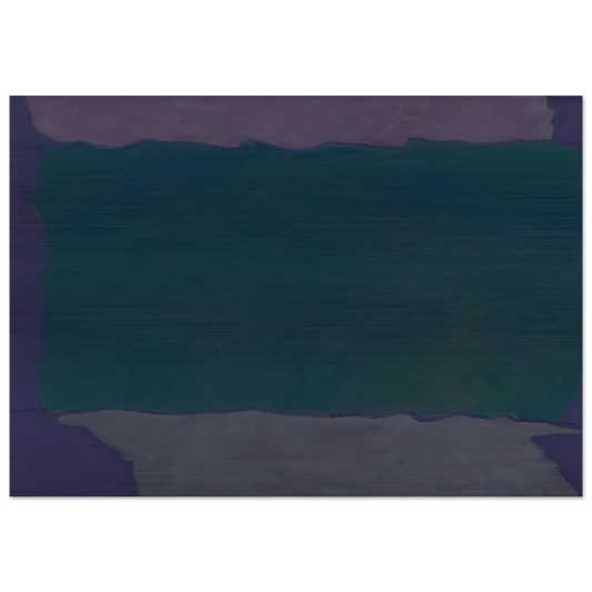 Infinity Field Lefkada Series - 1980 - Theodoros Stamos Brushed Aluminum Print - 70x100 cm / 28x40 inches | Theodoros Stamos Aluminum Print | Theodoros Stamos Prints