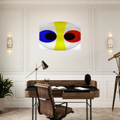 Omicron VII - 1961 - Alexander Liberman Brushed Aluminum Print - 70x100 cm / 28x40 inches | Alexander Liberman Aluminum Print | Alexander Liberman Prints