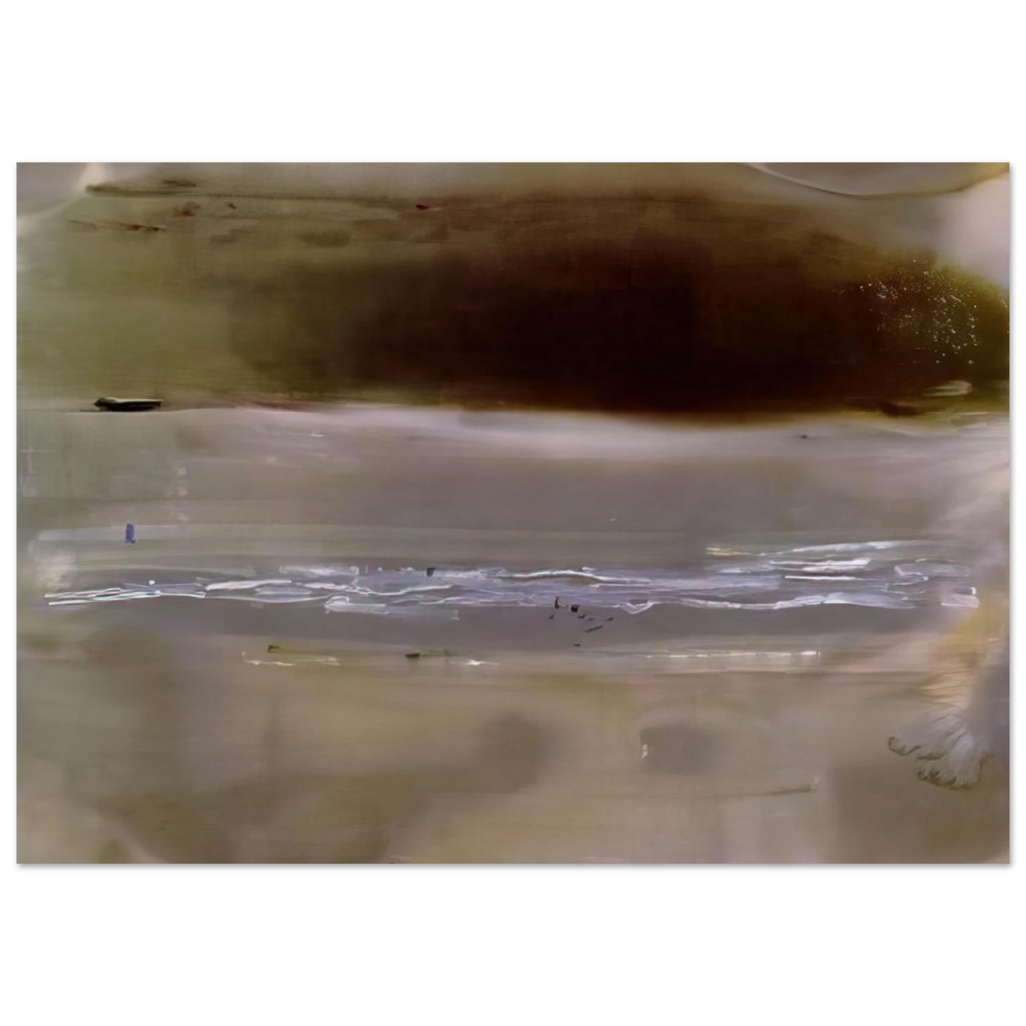 Helen Frankenthaler - Viewpoint II - 1979 Wall art - A3 (29.7 x 42  cm) - Premium Wooden Framed Poster With Fine Art Paper-canvas - Wood frame