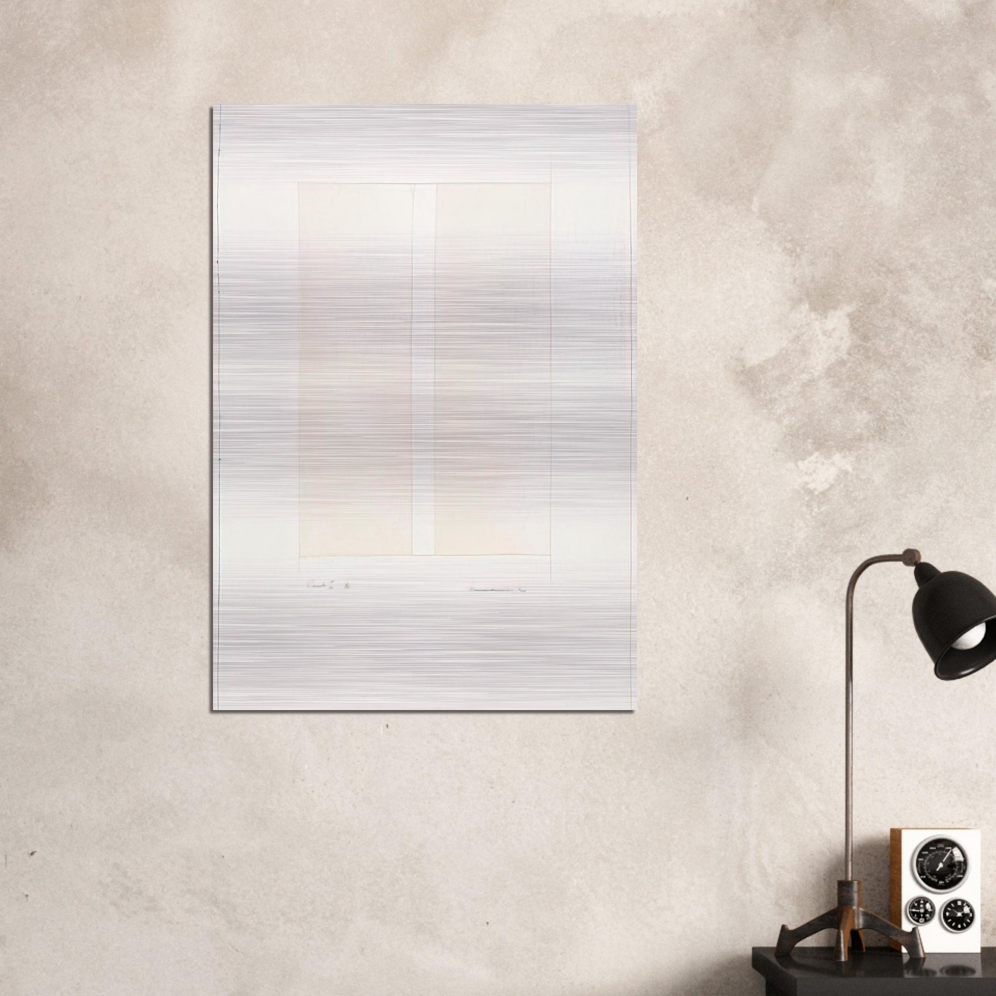 Canto I - Barnett Newman Brushed Aluminum Print - 70x100 cm / 28x40 inches | Barnett Newman Aluminum Print | Barnett Newman Prints