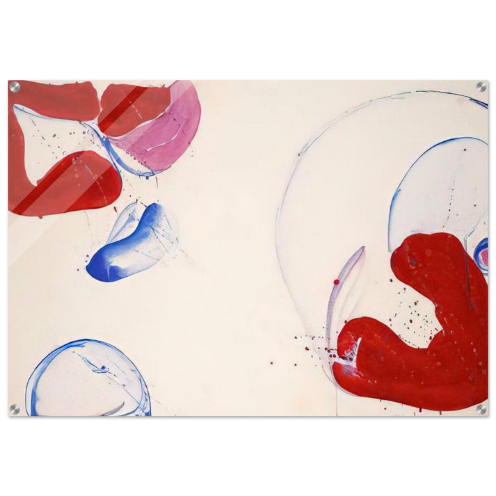Untitled  SF 61-012  - Sam Francis Acrylic Print - 70x100 cm / 28x40″ inches