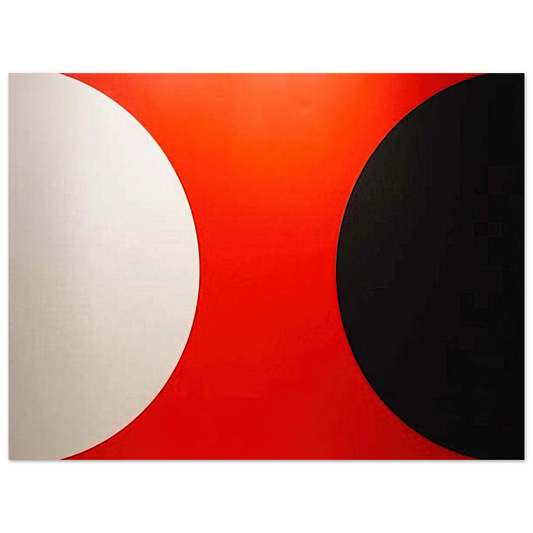 Alexander Liberman - Omega IX - 1961  75x100 cm / 30x40inches Fine Art Poster