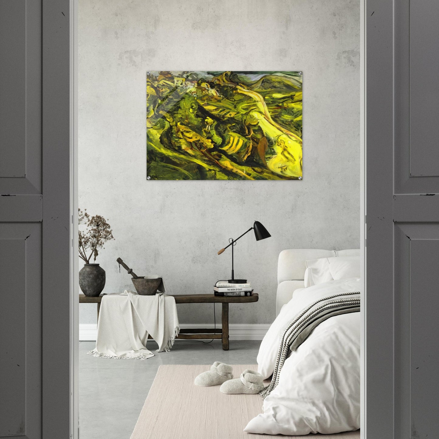 ROAD AT CAGNES - Chaim Soutine Acrylic Print - 70x100 cm / 28x40″ inches | Chaim Soutine Wall Art | Chaim Soutine Prints
