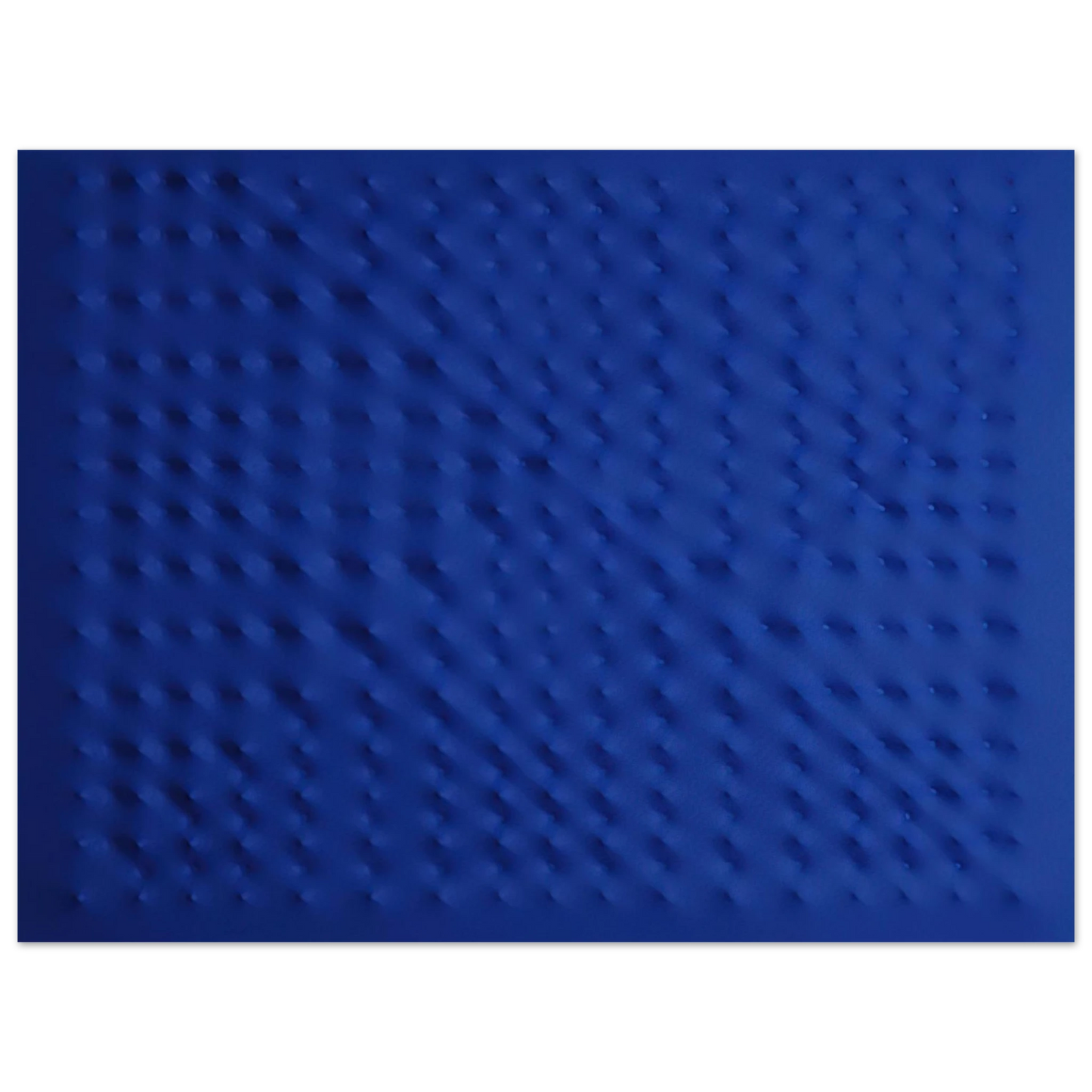 Enrico Castellani - Untitled - 2009  75x100 cm / 30x40inches Fine Art Poster