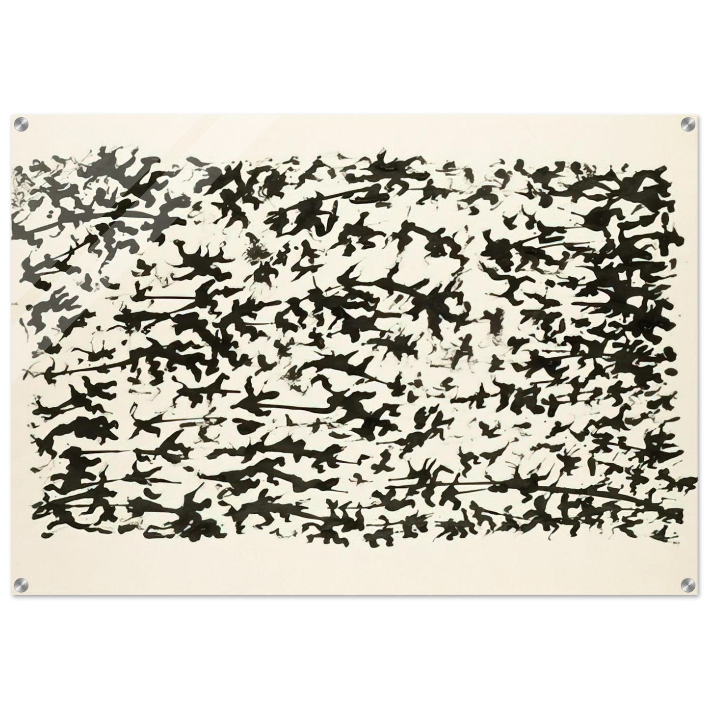 UNTITLED 7 - Henri Michaux Acrylic Print - 70x100 cm / 28x40″ inches