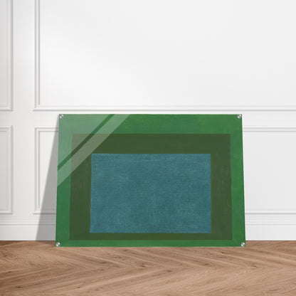 HOMAGE TO THE SQUARE 1963 - Josef Albers Acrylic Print - 70x100 cm / 28x40″ inches | Josef Albers Wall Art | Josef Albers Prints