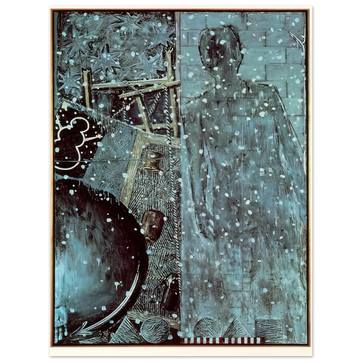 Jasper Johns - WINTER  75x100 cm / 30x40inches Fine Art Poster