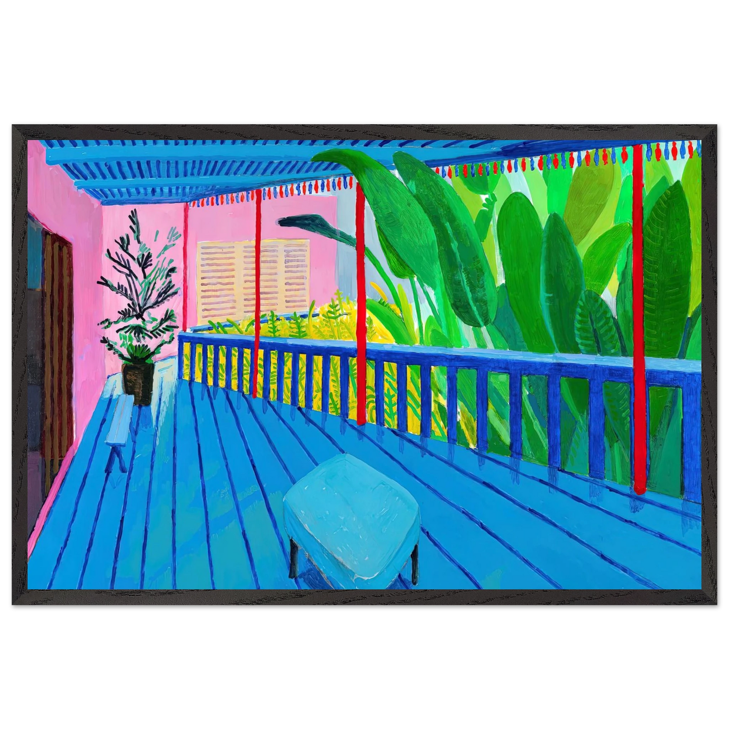 David Hockney - David Hockney Wall art - 30x45 cm / 12x18 inches - Fine Art Poster-canvas - -