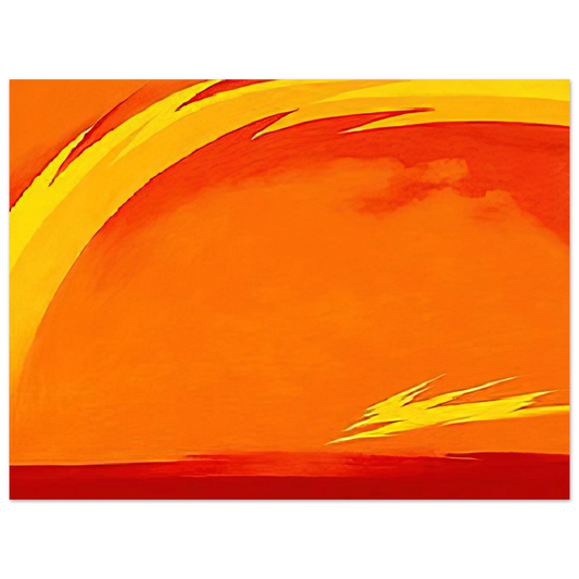 Georgia O'Keeffe - From the Plains II Fine Art Poster