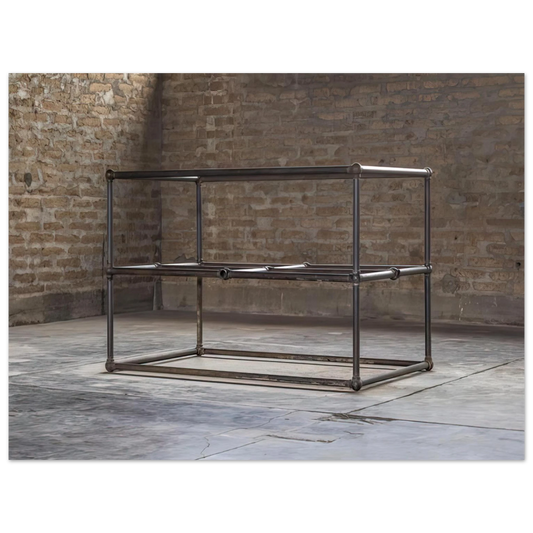 Donald Judd - To Dave Shackman - 1964  75x100 cm / 30x40inches Fine Art Poster