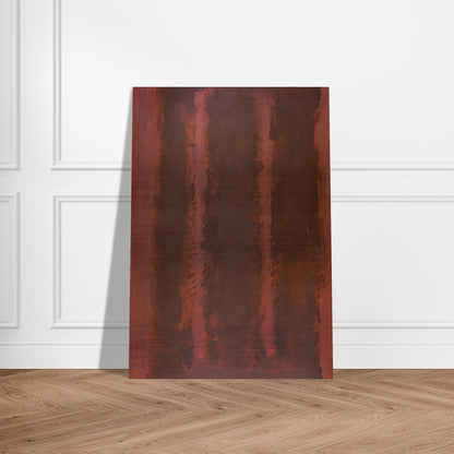 Black on Maroon - 1958 - Mark Rothko Brushed Aluminum Print - 70x100 cm / 28x40 inches | Mark Rothko Aluminum Print | Mark Rothko Prints