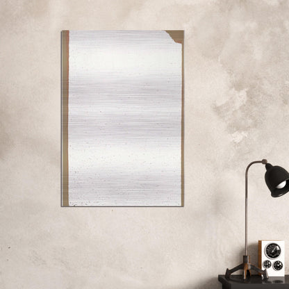Convention - Robert Ryman Brushed Aluminum Print - 70x100 cm / 28x40 inches | Robert Ryman Aluminum Print | Robert Ryman Prints