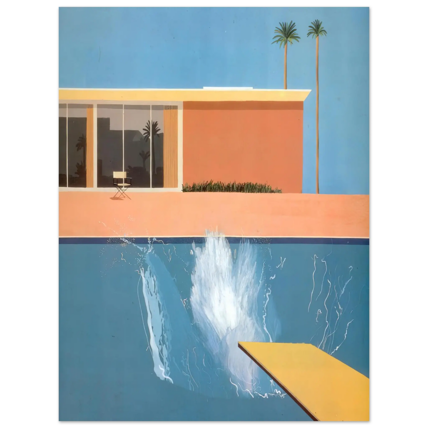 David Hockney - David Hockney Wall art - 27x35 cm / 11x14 Inches - Fine Art Poster - -