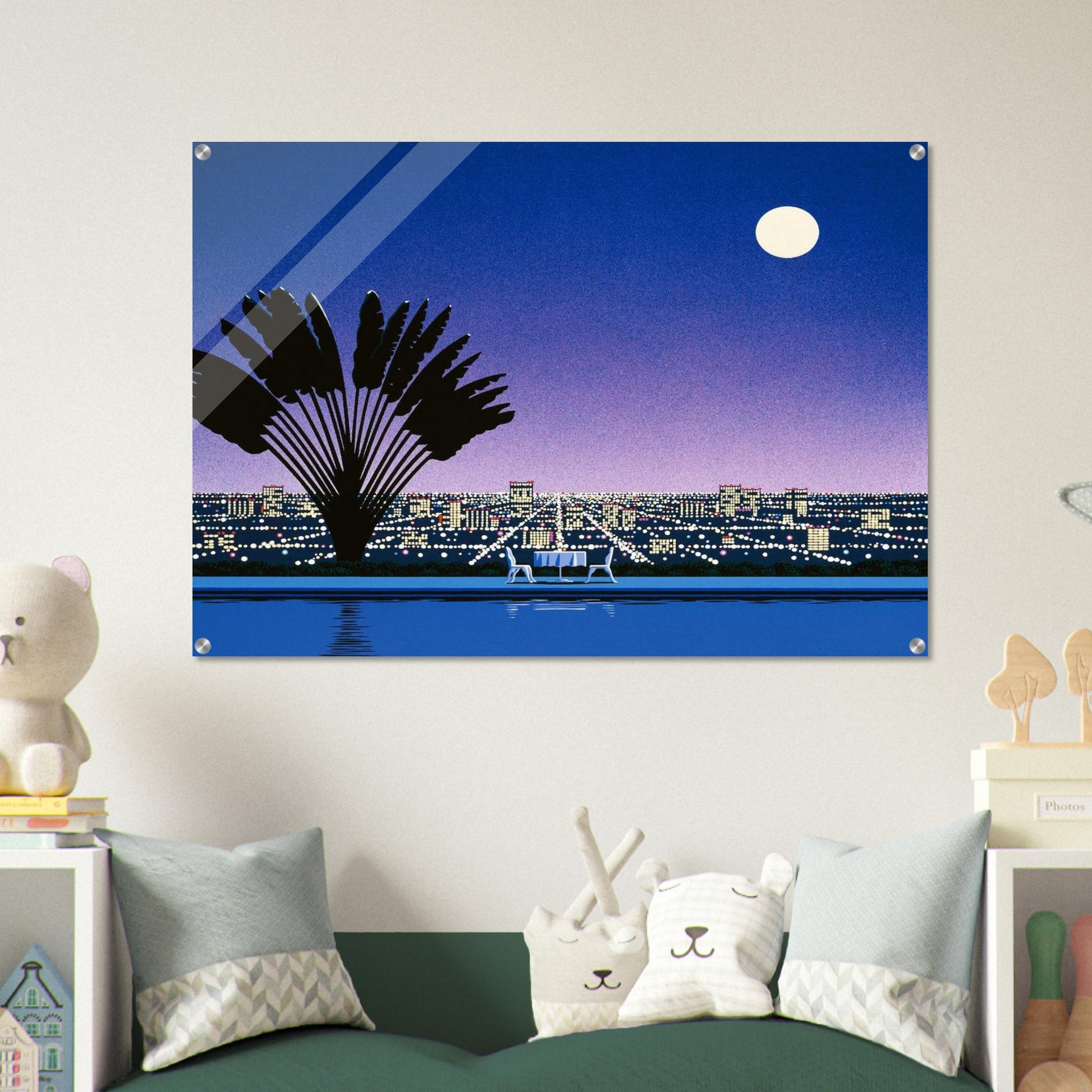 Onra - Nobody Has To Know - Hiroshi Nagai Acrylic Print - 70x100 cm / 28x40″ inches