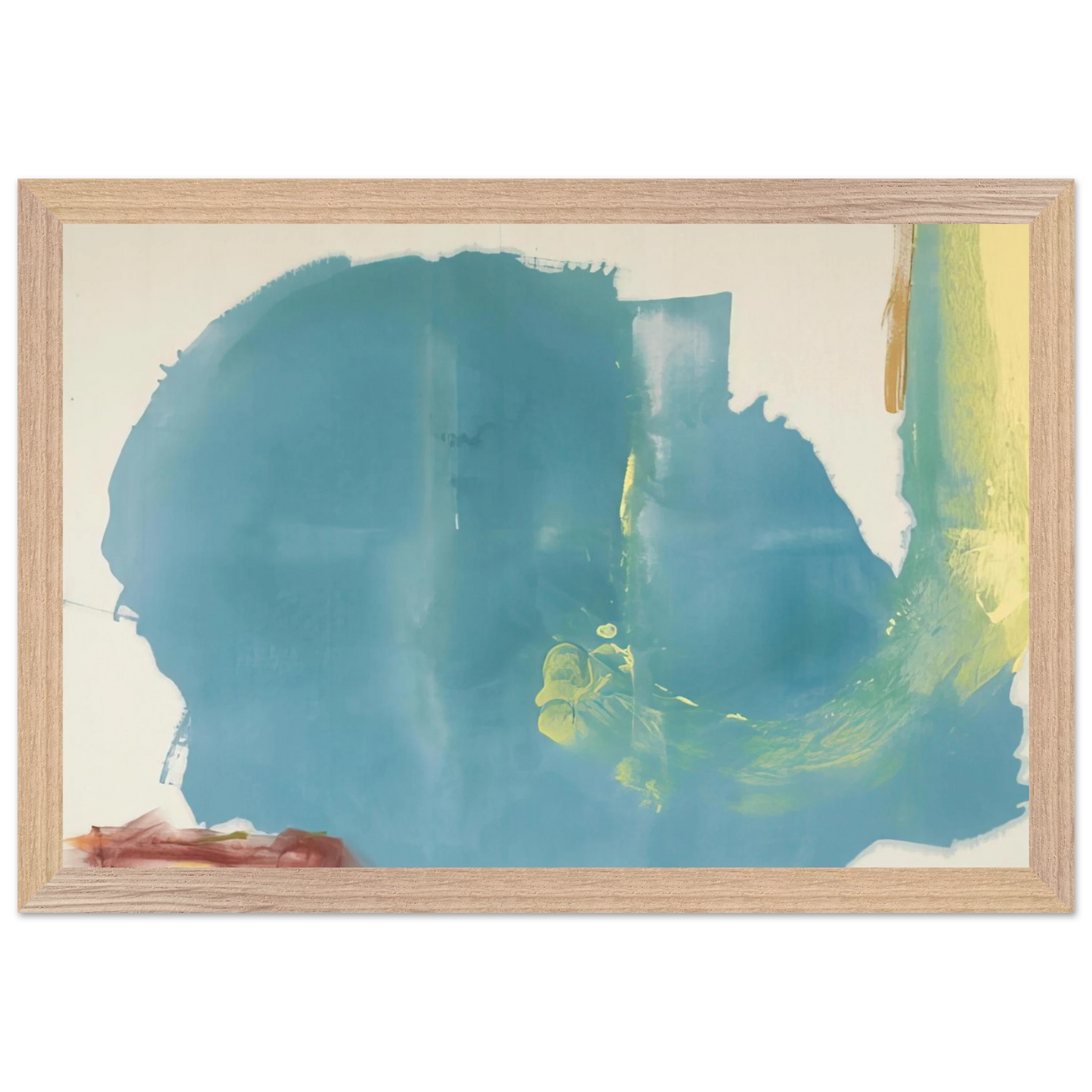 Helen Frankenthaler - Where Necessary - 1977 Wall art - A1 (59.4 x 84.1  cm) - Fine Art Poster-canvas - -