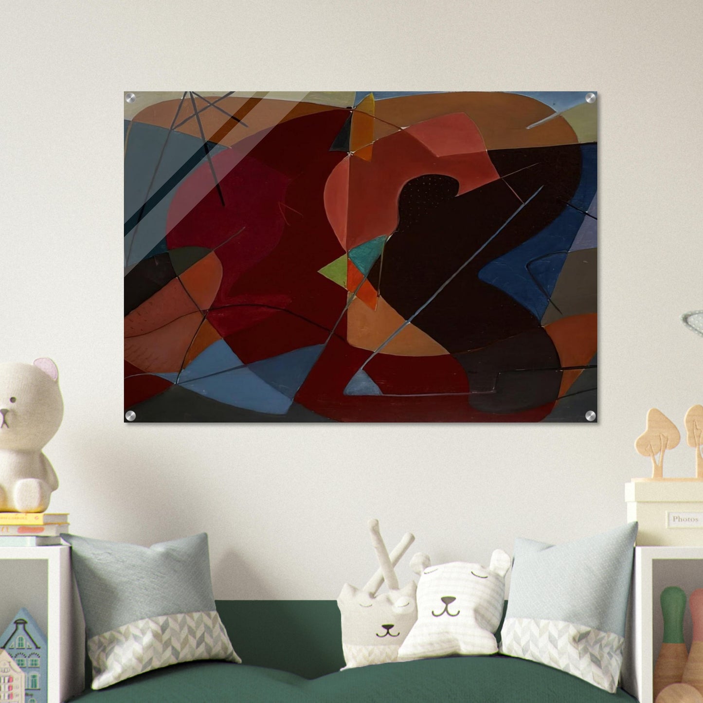 Untitled No 8 - 1932 - John Ferren Acrylic Print - 70x100 cm / 28x40″ inches