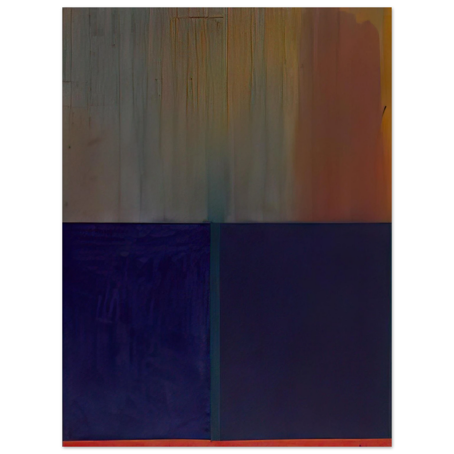 John Hoyland - 12.12.68 - 1969  75x100 cm / 30x40inches Fine Art Poster