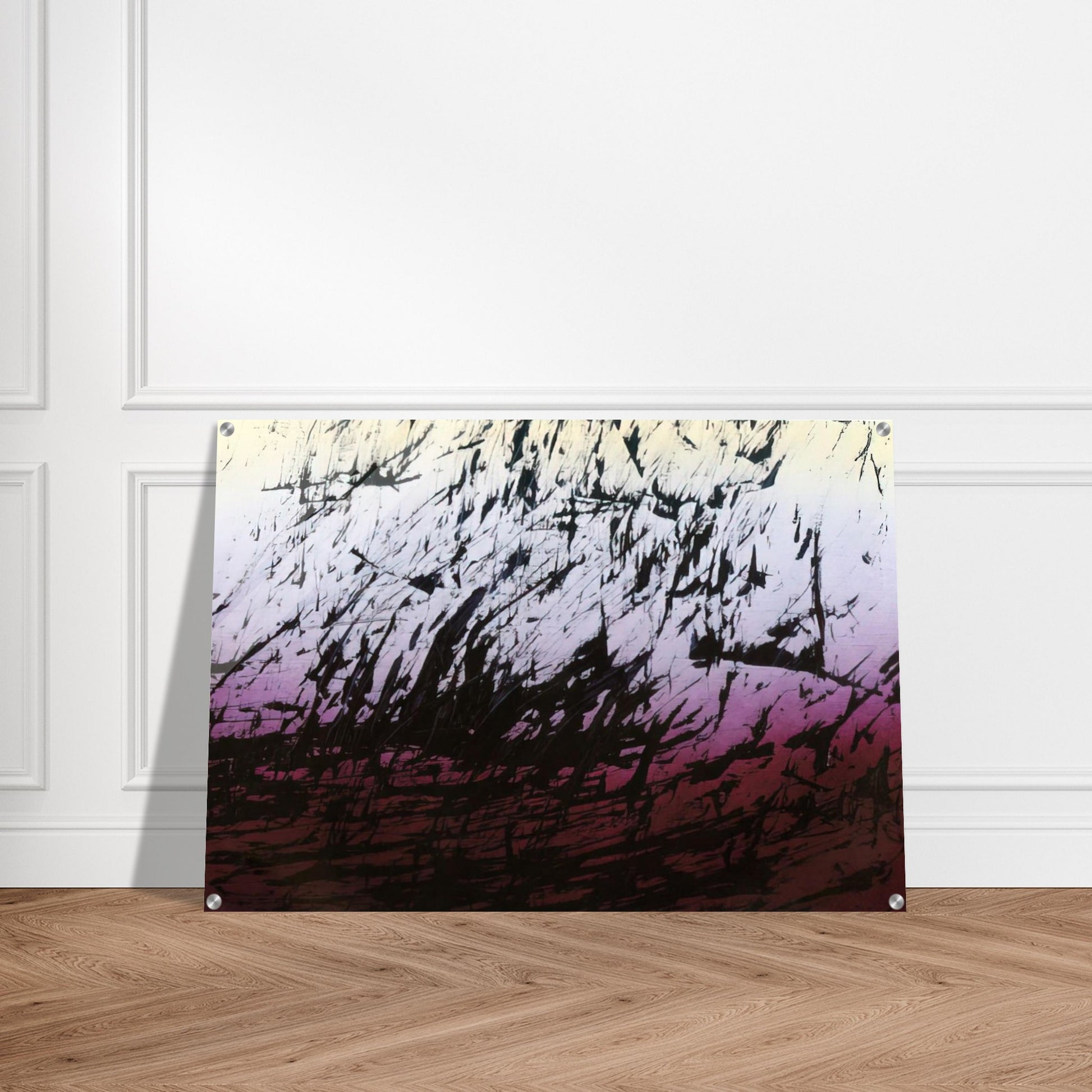 Untitled T1982-H12 - 1982 - Hans Hartung Acrylic Print - 70x100 cm / 28x40″ inches