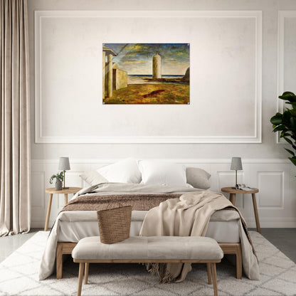 EL FARO 1928 - Carlo Carra Acrylic Print - 70x100 cm / 28x40″ inches