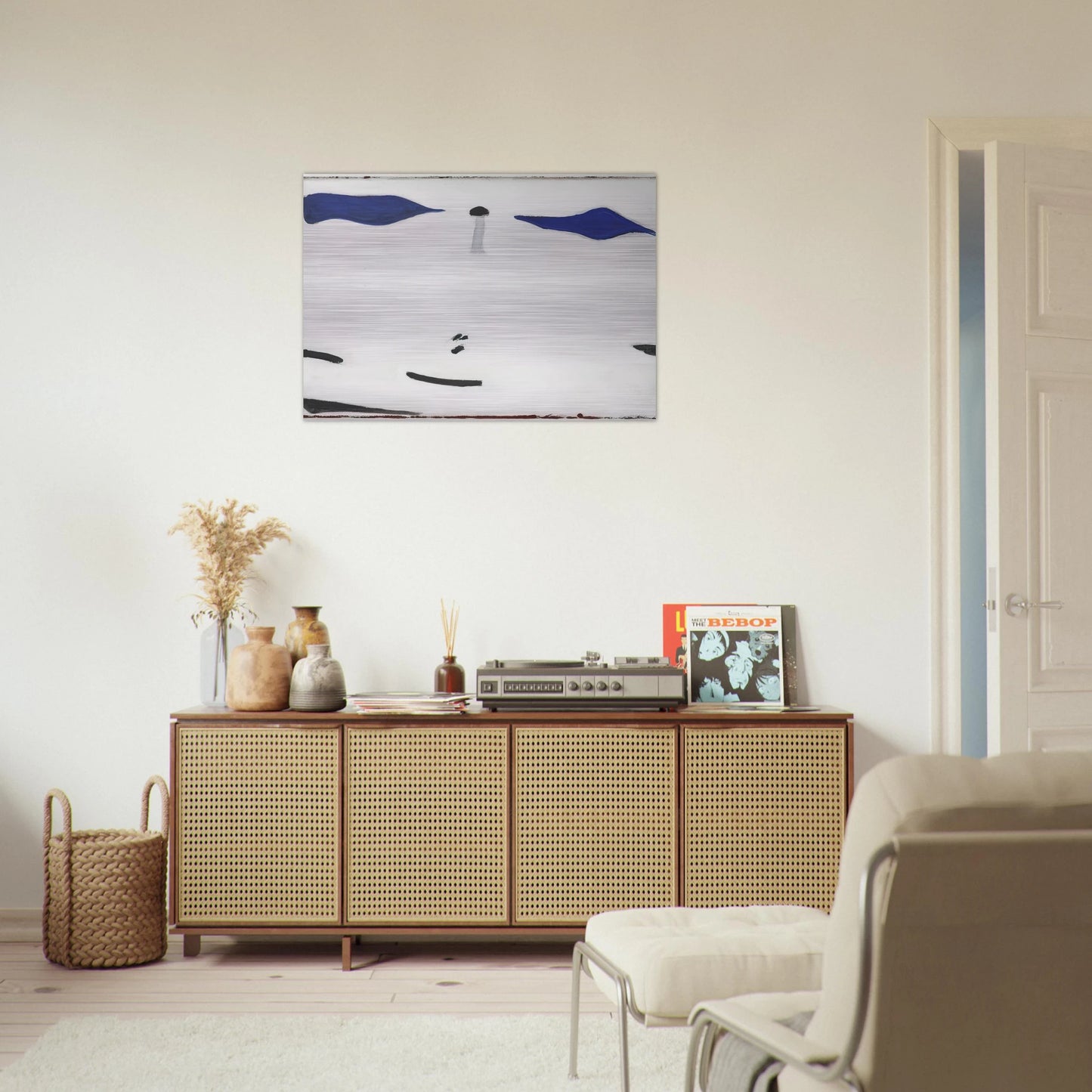 Fresh - 2007 - Ralston Crawford Brushed Aluminum Print - 70x100 cm / 28x40 inches | Ralston Crawford Aluminum Print | Ralston Crawford Prints