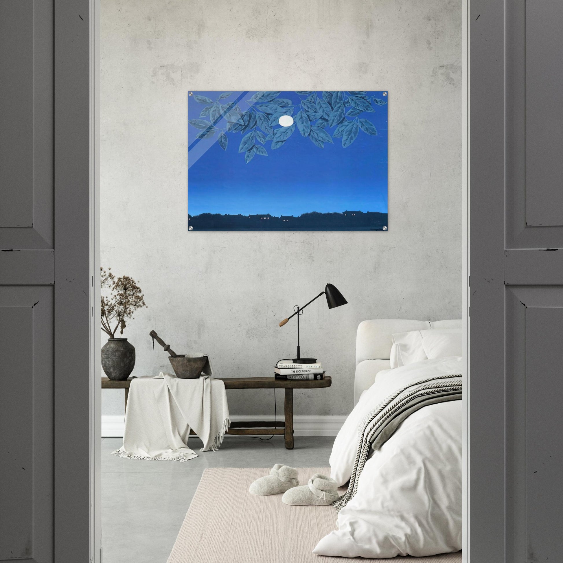 THE BLANK PAGE 1967 - Rene Magritte Acrylic Print - 70x100 cm / 28x40″ inches