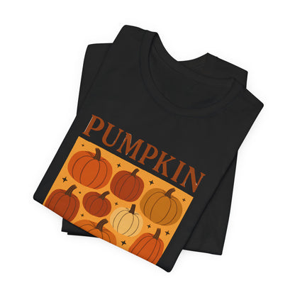 T-shirt de saison des citrouilles pour femmes Boho Citrouille