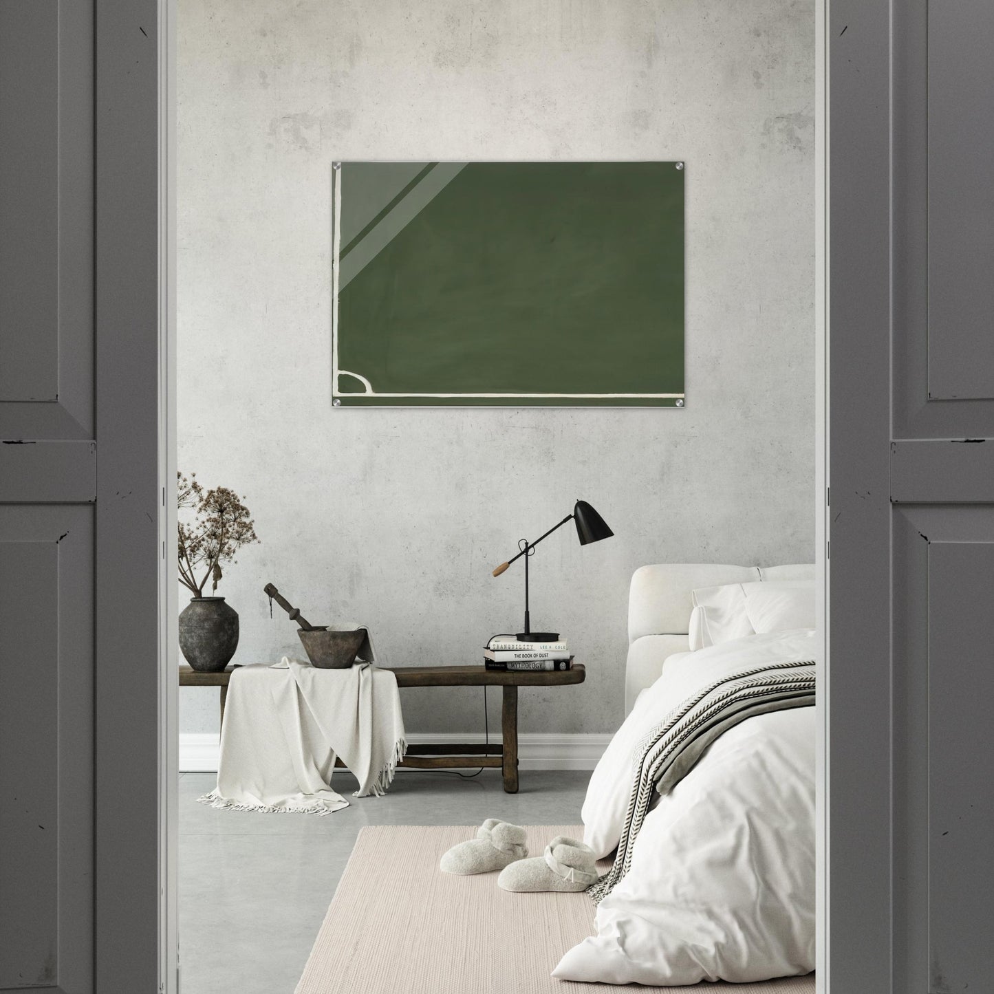 3 Hoeken III - 1971 - Ralston Crawford Acrylic Print - 70x100 cm / 28x40″ inches