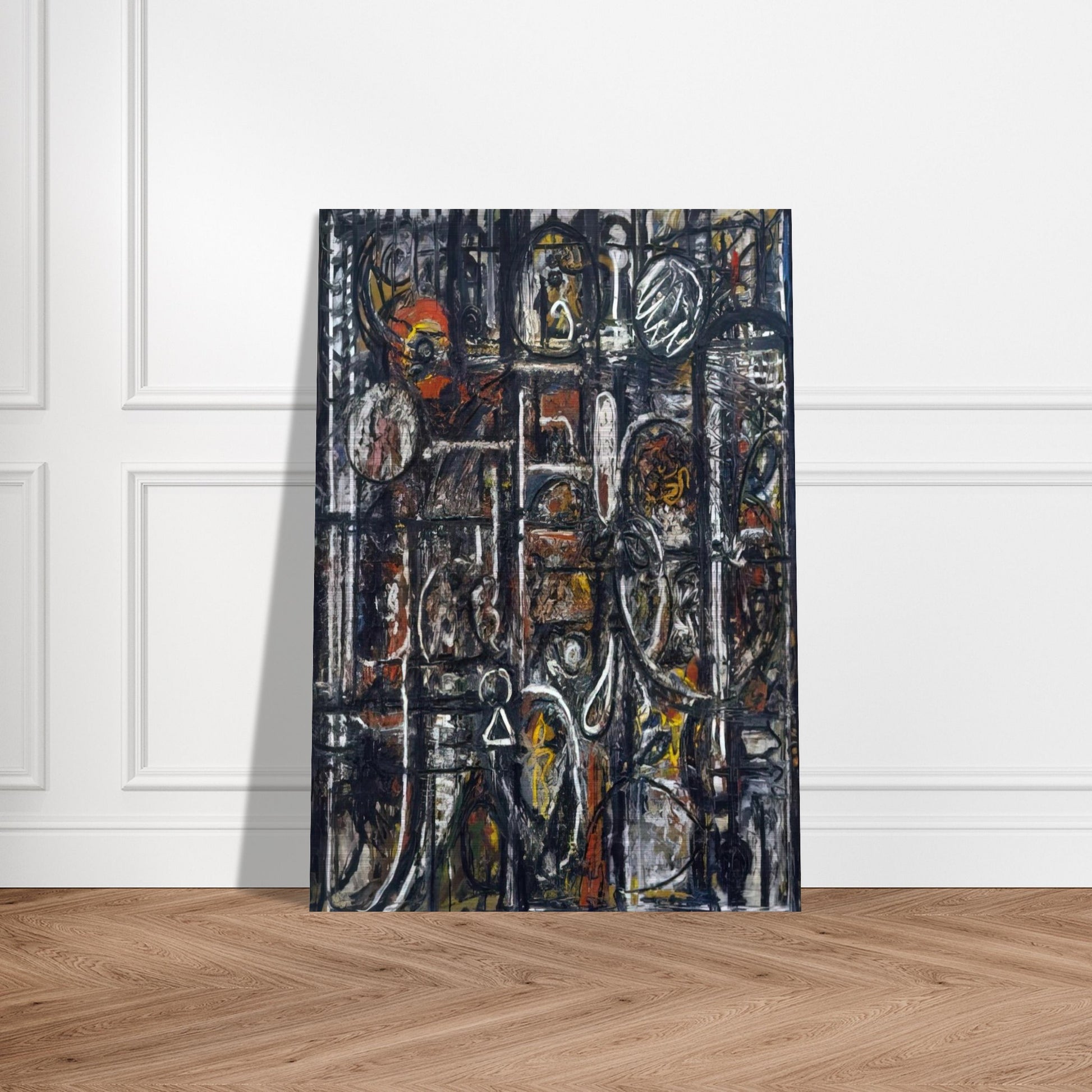 Palimpsest - Richard Pousette-Dart Brushed Aluminum Print - 70x100 cm / 28x40 inches | Richard Pousette-Dart Aluminum Print | Richard Pousette-Dart Prints