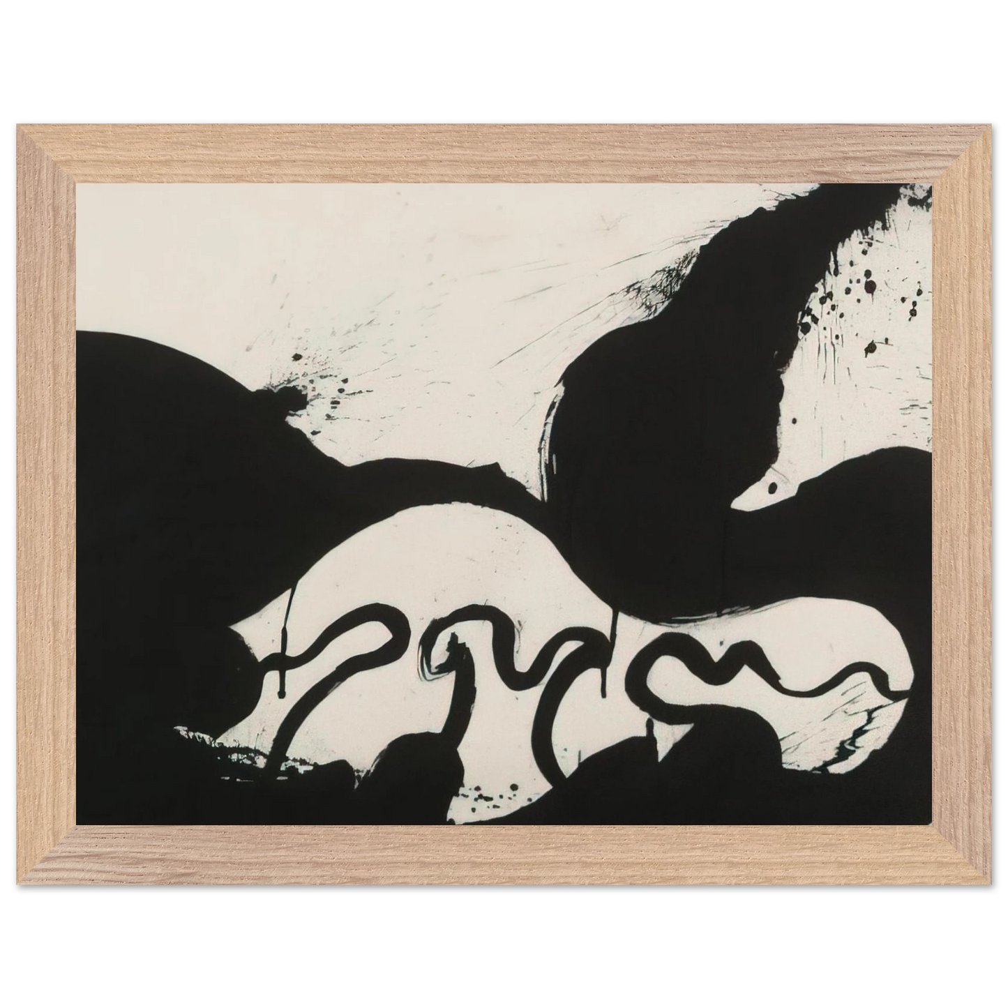 Helen Frankenthaler - Untitled - 1973 Wall art - 27x35 cm / 11x14 inches - Fine Art Poster-canvas - -