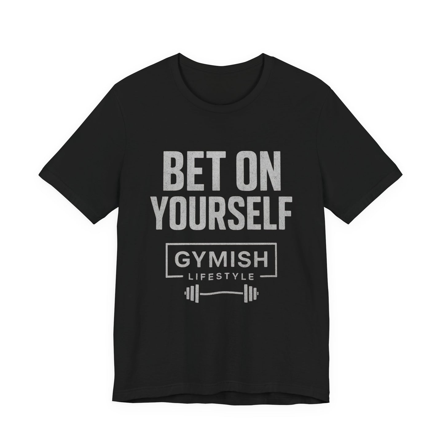 Fitness Tee Motivation - Gymish Mode de Vie Misez sur Vous T-shirts de Sport pour Hommes
