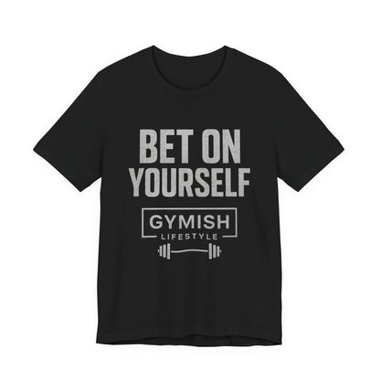 Fitness Tee Motivation - Gymish Mode de Vie Misez sur Vous T-shirts de Sport pour Hommes