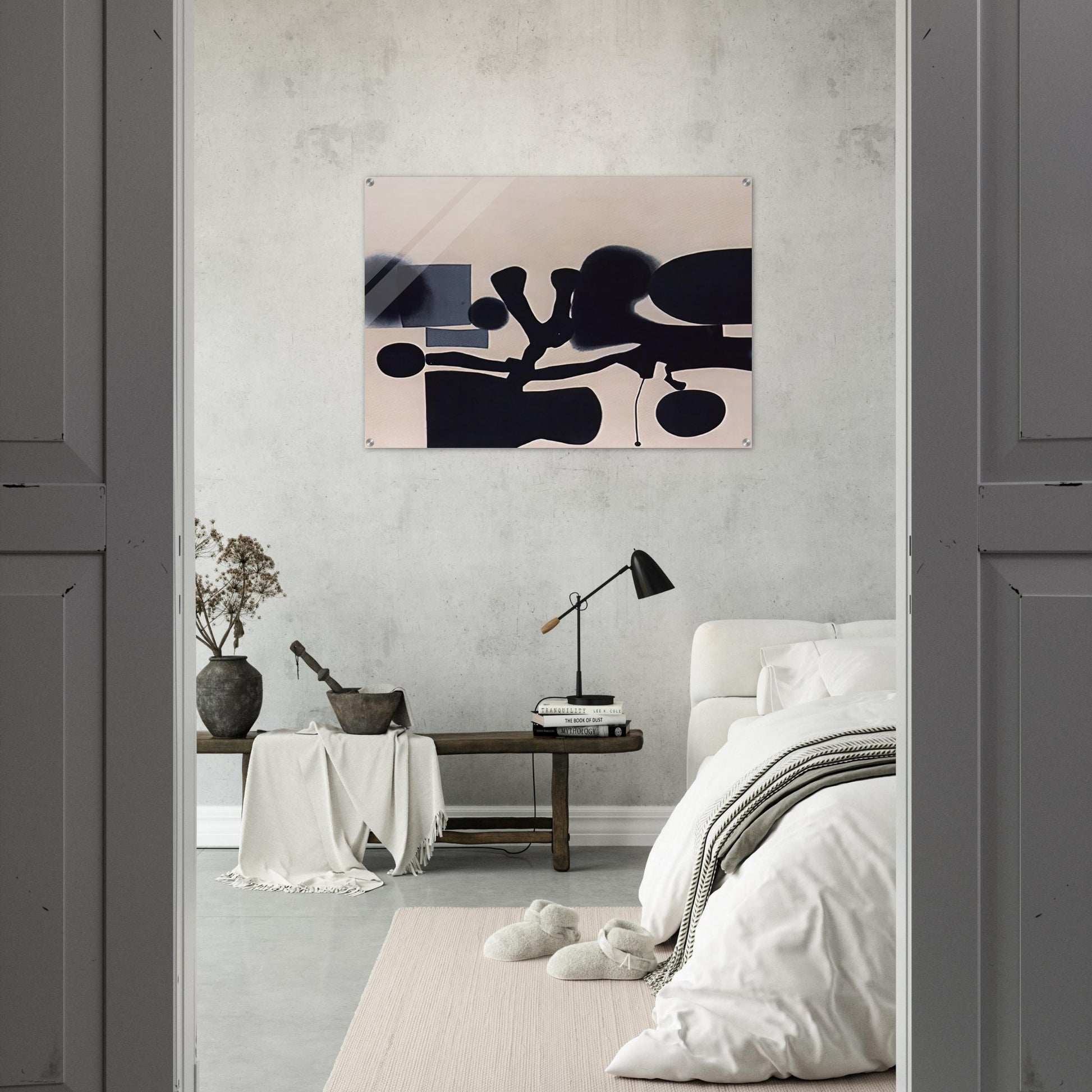 HARMONY OF OPPOSITES 1986 - Victor Pasmore Acrylic Print - 70x100 cm / 28x40″ inches | Victor Pasmore Wall Art | Victor Pasmore Prints
