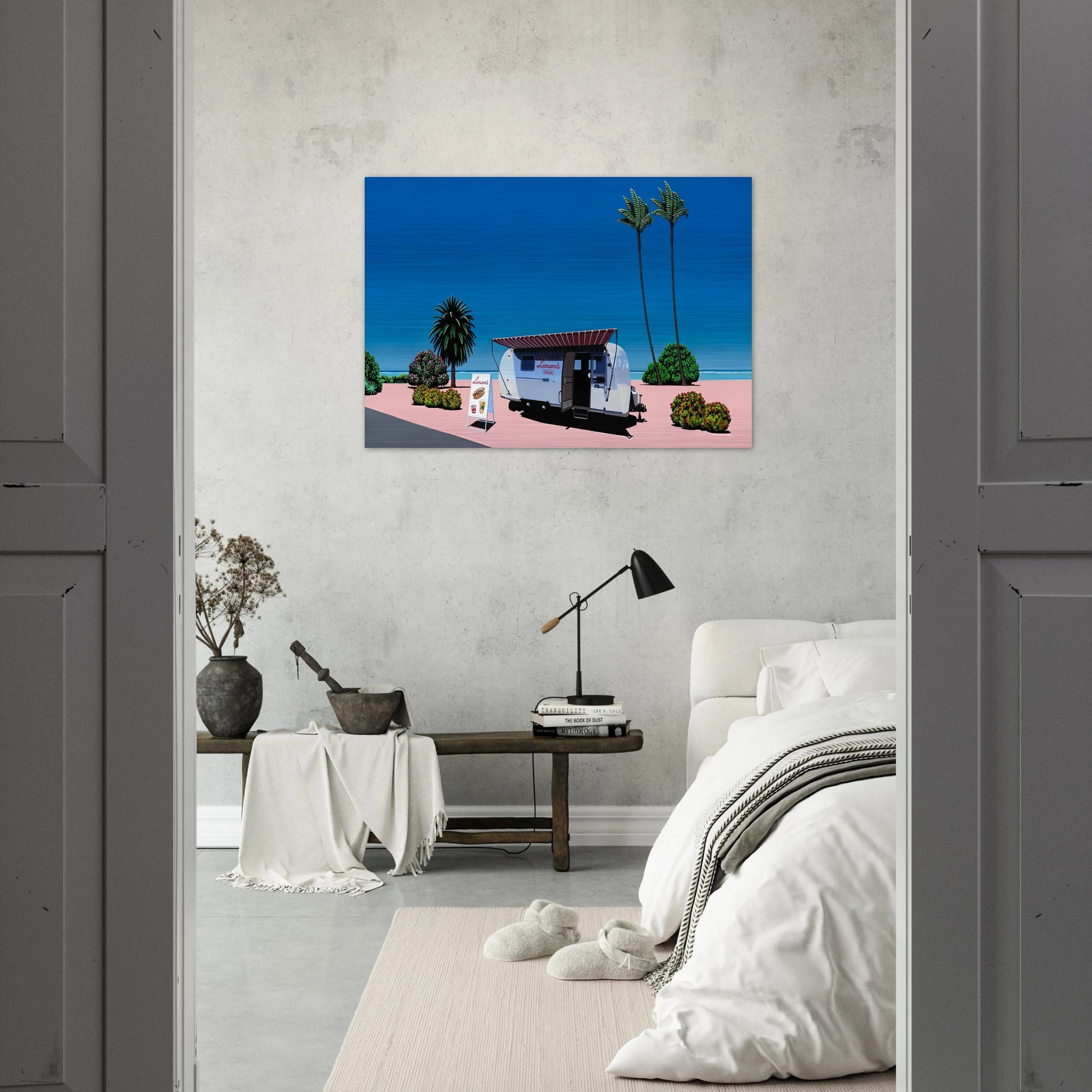 Lemson's Beams - Hiroshi Nagai Brushed Aluminum Print - 70x100 cm / 28x40 inches | Hiroshi Nagai Aluminum Print | Hiroshi Nagai Prints