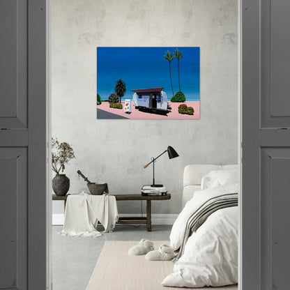 Lemson's Beams - Hiroshi Nagai Brushed Aluminum Print - 70x100 cm / 28x40 inches | Hiroshi Nagai Aluminum Print | Hiroshi Nagai Prints