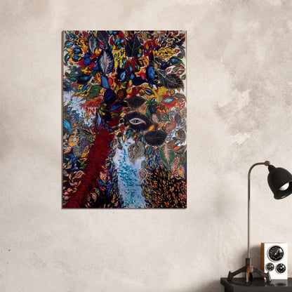 The Tree of Paradise - Seraphine Louis Brushed Aluminum Print - 70x100 cm / 28x40 inches | Seraphine Louis Aluminum Print | Seraphine Louis Prints