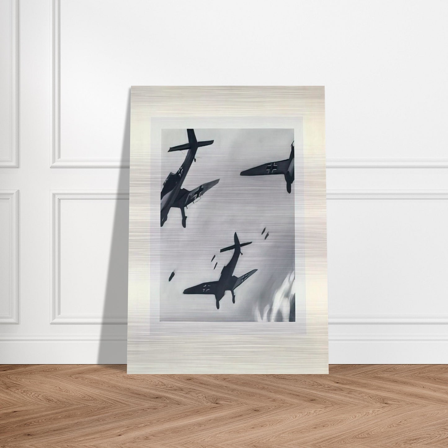 STUKAS 1964 - Gerhard Richter Brushed Aluminum Print - 70x100 cm / 28x40 inches | Gerhard Richter Aluminum Print | Gerhard Richter Prints